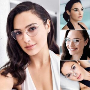 The Spectacular Metamorphosis of Gal Gadot: Enhancing Her Beauty with Glasses