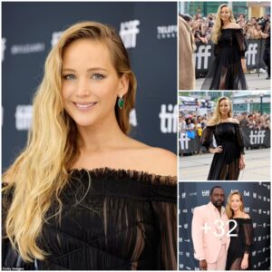 Jennifer Lawrence is a total stunner at Causeway premiere during TIFF