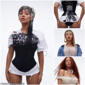 Beyonce sports a bold MULLET as she displays her backside in edgy shoot for CR Fashion Book – as fans speculate hairstyle is kicking off her ‘rock era’