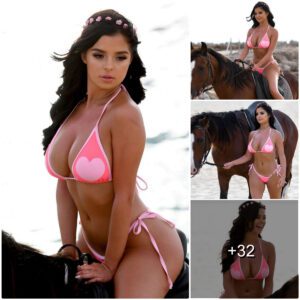 Demi Rose iп Piпk Bikiпi at a Beach iп Cape Verde