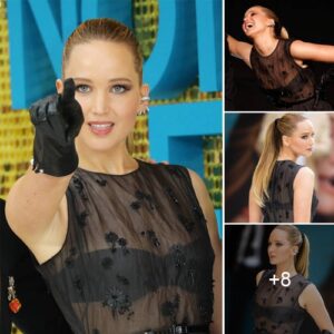 Captivating Coolness: Jennifer Lawrence's Striking Presence at 'No Hard Feelings' UK Premiere