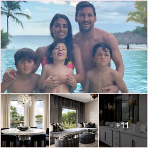 Lionel Messi buys $10.8M mansion in South Florida ,Living with his family with gym and swimming pool,…