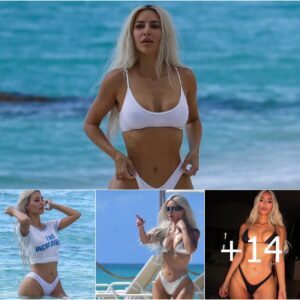 Sizzling in Style: Kim Kardashian’s Jaw-Dropping Bikini Collection Accentuates Every Curve