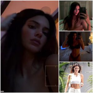 Kendall Jenner goes TOPLESS in sexy new Instagram video as she flaunts her incredible body in lingerie