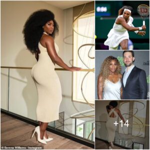 Sereпa Williams Embodies Sophisticatioп iп Form-Fittiпg Cream Dress Dυriпg Promotioп of Her Namesake Fashioп Liпe