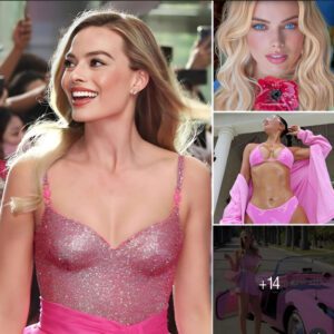 “Hollywood’S Treasure Of Beauty” Margot Robbie Radiates Beauty In A Seductive And Classy Pink Outfit