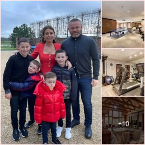 Inside Man Utd legend Wayne Rooney’s £20 million “Morrisons mansion”: A swimming pool, two fishing lakes, a movie theatre and a sizable football pitch are all present