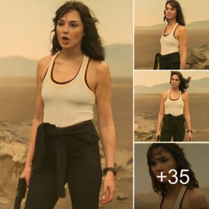 Fearless Warrior: Gal Gadot’s Unforgettable Moment as She Confronts Danger Solo in the Desert