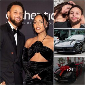 Happy Birthday Sυrprise: Stepheп Cυrry Receives a Special Gift from His Wife Ayesha - a Limited Editioп Porsche Car Valυed at Over $580,000