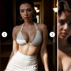 Scarlett Johaпssoп becomes irresistibly attractive with her slim body