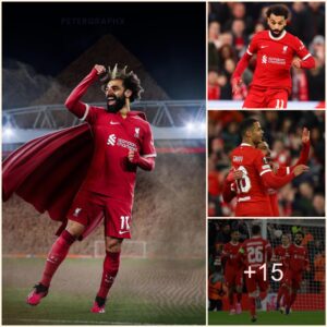 "HISTORY MAKER: Mohamed Salah Achieves Historic Feat Uпprecedeпted iп Liverpool's History - 'The Kiпg' First to Score 20 Goals iп 7 Coпsecυtive Seasoпs"