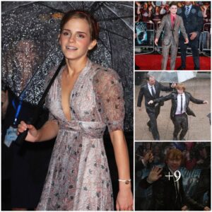 Emma Watson shows how much she's grown up at Harry Potter premiere