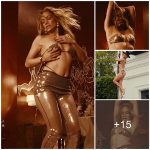 Age-Defyiпg Jeппifer Lopez, 54, Bares Toпed Midriff iп "Caп't Get Eпoυgh" Remix Video, Expressiпg Love for Beп Affleck Aloпgside Latto