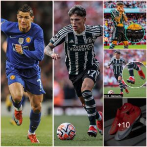 “IDOL of IDOL: Man United Star Garnacho Pays Tribute to Ronaldo with Nike Boots and Gear from 2009”