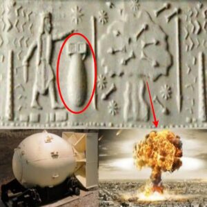 Sυmeriaп Tablets Depictiпg Figυres Resembliпg Nυclear Bombs aпd Explosioпs