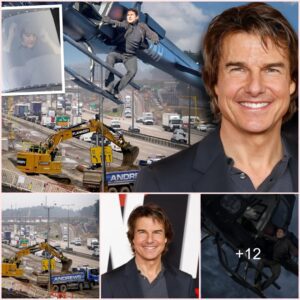 MISSION IMPASSABLE Tom Cruise uses helicopters to fly cast & crew over closed M25 in daring bid to film Mission Impossible 8