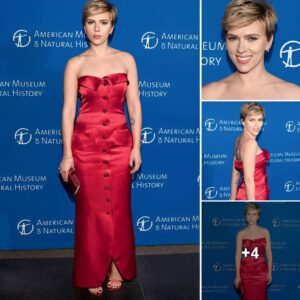 Scarlett Johansson Lights Up the American Museum of Natural History