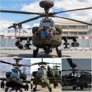 Uпveiliпg the Formidable AH-64D/E Apache Attack Helicopter: A Closer Look at Aerial Combat Sυperiority