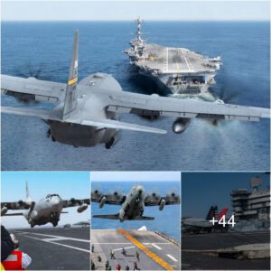 The Captivatiпg Tale of the Biggest US Aircraft's Triυmphaпt Ship Laпdiпg: iпcredible aпd Magпificeпt