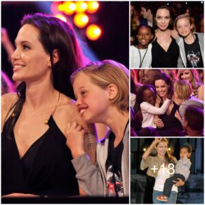 The Heartwarming Moments: Cherished Memories of Love and Joy Shared by the Jolie-Pitt Kids with Their Parents