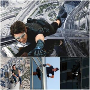 Tom Cruise’s Cinematic Chills: From Flying on a Plane to Sitting on the Roof of the Tallest Building in the World – All Scenes are Absolutely True!