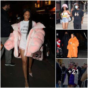 Channel Your Inner Fashionista As Rihanna Does With Her Exquisite Collection Of Furry Coats, Attracting All Eyes!