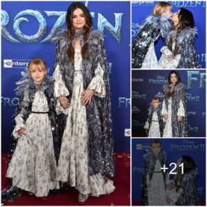 Selena Gomez Offers Touching Guidance to Sister Gracie Teefey on Red Carpet Debut at Frozen 2 Premiere