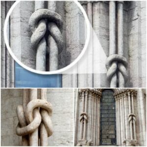 Sculpted Symbols: The Intriguing Double Nature of Christ in the Knotted Marble Columns of Trento Cathedral