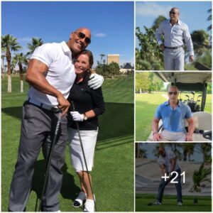 The Rock shares that the best way to relieve pressure is to play golf