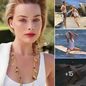 “Hollywood’S Treasure Of Beauty” Margot Robbie Glows With An Enviable Figure And Flawless Legs, Showcasing Elegant Surfing Prowess On A Mexican Beach