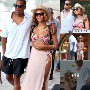 Beyoncé Works Her Floral Swimsuit as Romantic Birthday Vacation With Jay Z