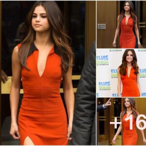 Selena Gomez Fearlessly Rocks a Revealing Red Dress