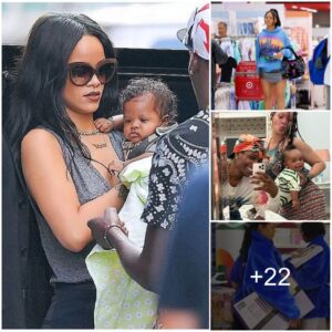 Rihanna Accidentally Was Seen Out And About Shopping For Her Two Adorable Kids’ Clothes At Target Mall, Touching Millions Of People