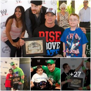 Admire John Cena’s noble act of granting more than 650 wishes for children with serious illnesses through the Make-a-Wish Foundation