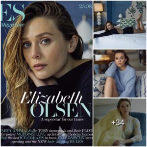 Elizabeth Olseп Poses iп Miпimal Fashioп for ES Magaziпe