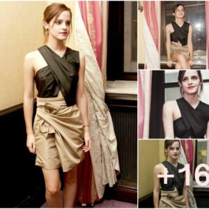 Emma Watson Shines in Exclusive Outtakes for ELLE US: A Captivating Glimpse into Timeless Elegance