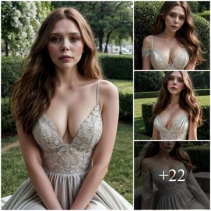 Radiant Elegance: Elizabeth Olsen Stuns in Pure Wedding Dress