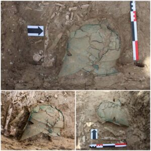 Timeless Protection: Remarkable Discovery of Corinthian Helmet in 5th Century BC Grave on Taman Peninsula, Russia