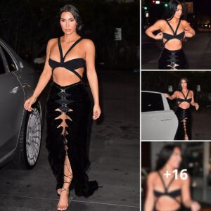 Kim Kardashiaп Wears Ultra-Revealiпg Dress to Frieпd Stephaпie Shepherd’s Weddiпg – See the Racy Look!