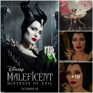 Angelina Jolie looks menacing in new poster for Maleficent: Mistress Of Evil... as Michelle Pfeiffer and Elle Fanning also get their own sheets