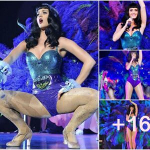 Katy Perry Sets the Stage Ablaze with Fiery Full-Body Performance