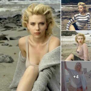 Scarlett Johansson’s Beach Photos: A Captivating Display of Effortless Elegance and Irresistible Charm