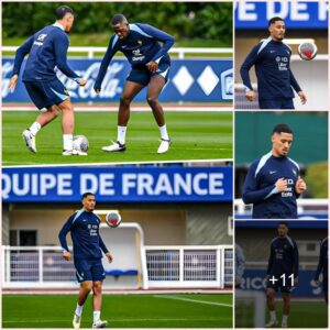 📸| William Saliba is training with France 🇫🇷