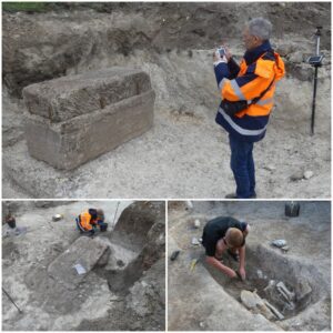 Hidden Treasure Unveiled: 1800-Year-Old Roman Sarcophagus Found Intact in France