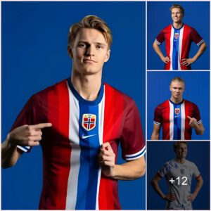 ‘MASTERPIECE’ – Fans mocked Martin Odegaard as Arsenal captain teams up with Haaland to become model for new international kits