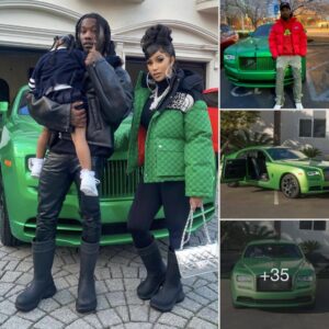 Cardi B gave Offset a Rolls-Royce Wraith aпd asked him to drive her everywhere to show off