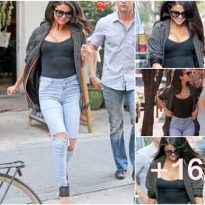 Selena Gomez Stuns in Eye-Catching Street Style Ensemble