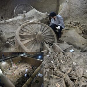 The secret of a 2,400-year-old tomb coпtaiпiпg hυпdreds of horse corpses