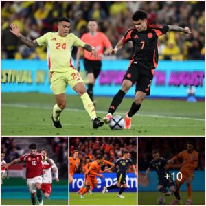 Outstanding Liverpool players in National Team action on Friday: Szoboszlai, Elliott, and Koumas find the net, Gakpo and Diaz Impressive with assists.