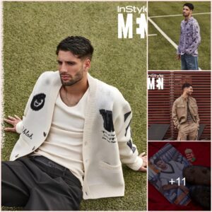 KING FASHION: Liverpool star Dominik Szoboszlai looks cool in photoshoot with InStyle